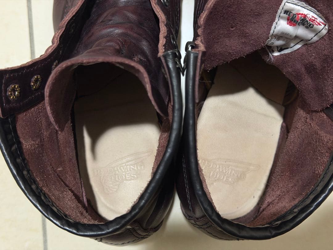 美品 新ベックマン 9419 US7.5（25.5cm）箱 代え紐付き