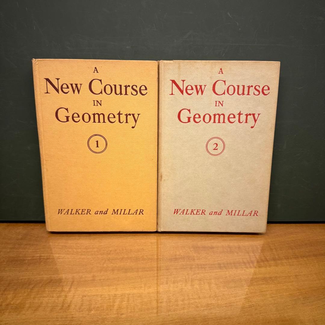 洋書 A New Course in Geometry 1 & 2