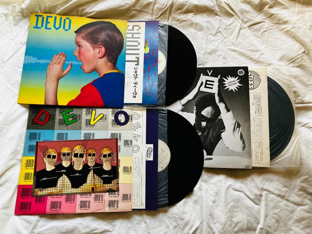 Devo ディーヴォ日本盤 3枚LP セット ライナーあり 帯なし紙やけ特価