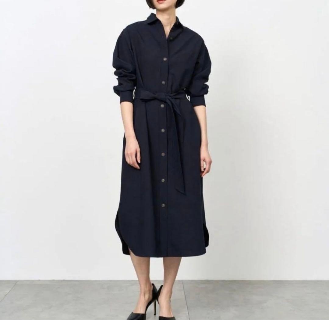 SOEJU ソージュ ソフトオックスシャツワンピース S