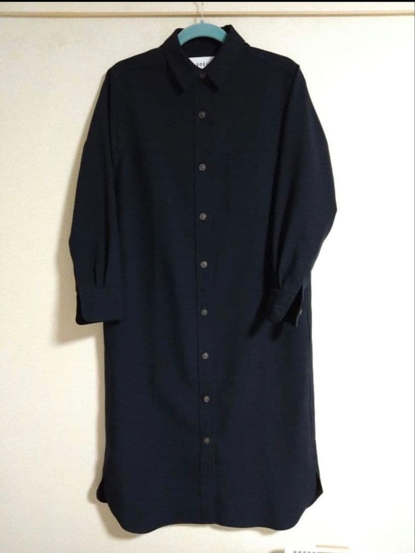 SOEJU ソージュ ソフトオックスシャツワンピース S