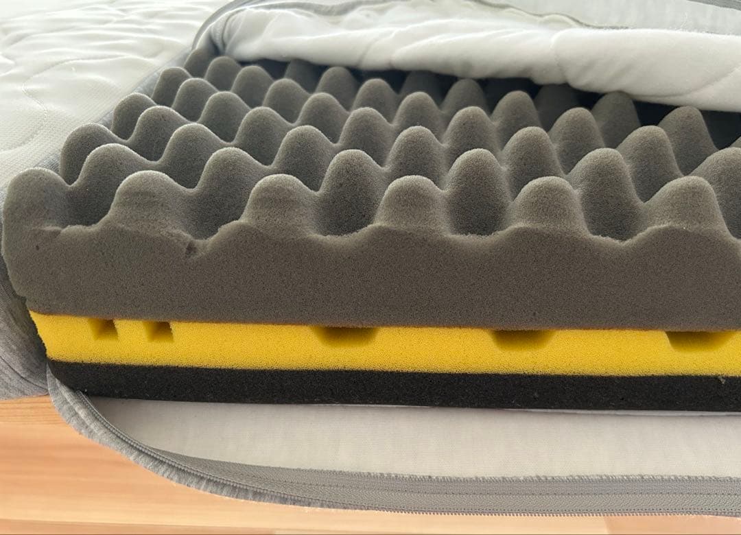 西川×じぶんまくらMin・atsu マットレス(ハード)シングル展示品