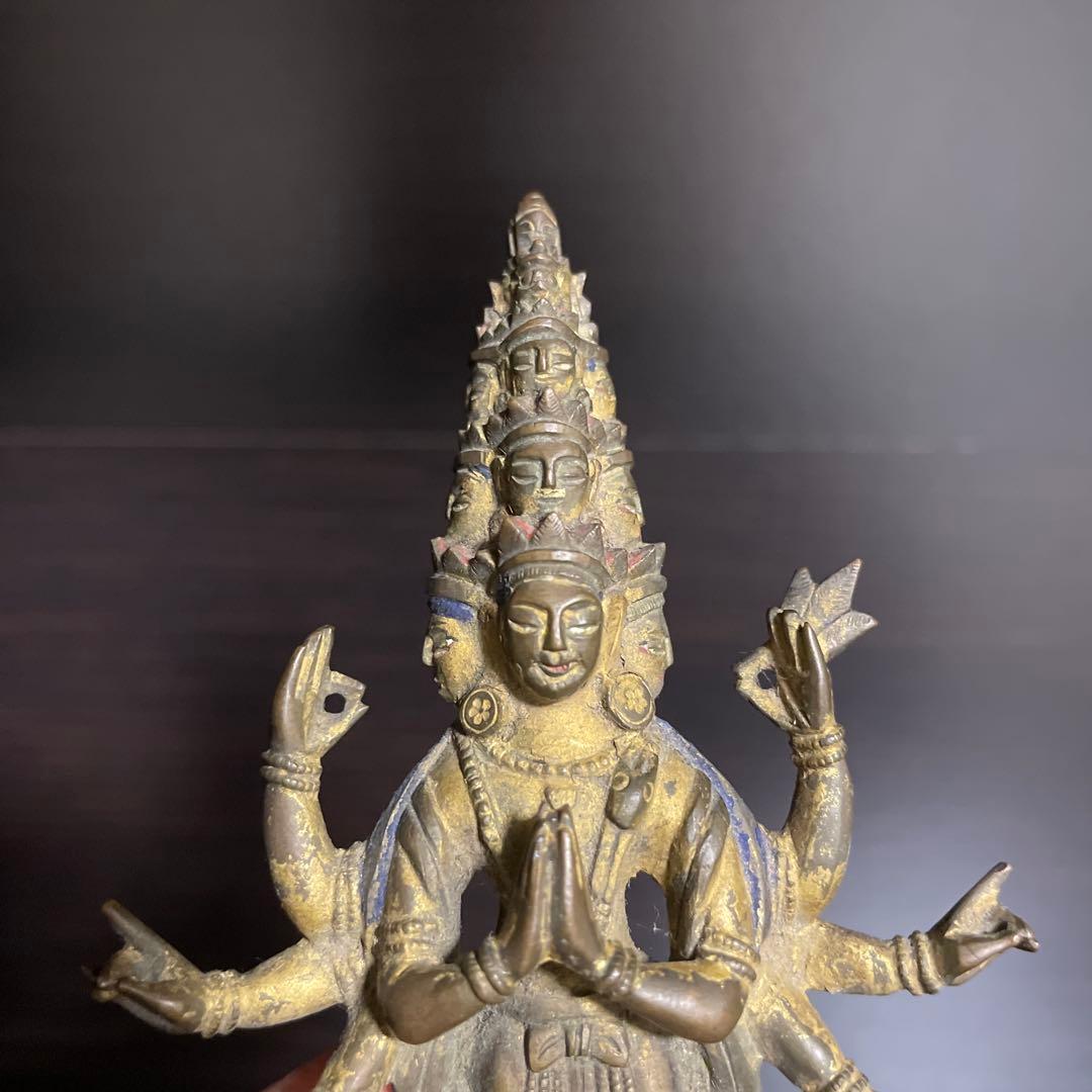 十一面観音 仏像 骨董