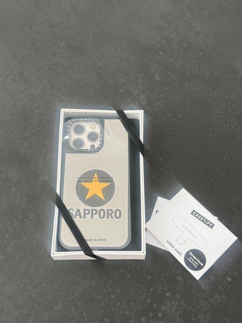 CASETiFY SAPPOROビール新品iPhoneケース　16promax