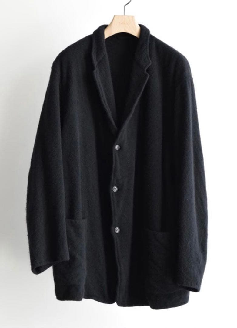 24AW COMOLI 縮絨ウールジャケット サイズ2 ブラック