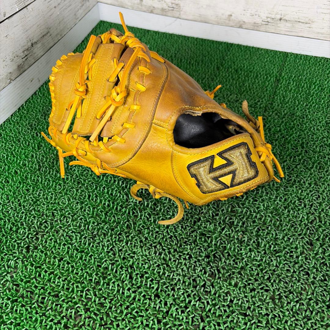 ハイゴールド　軟式　ファーストミット　心極