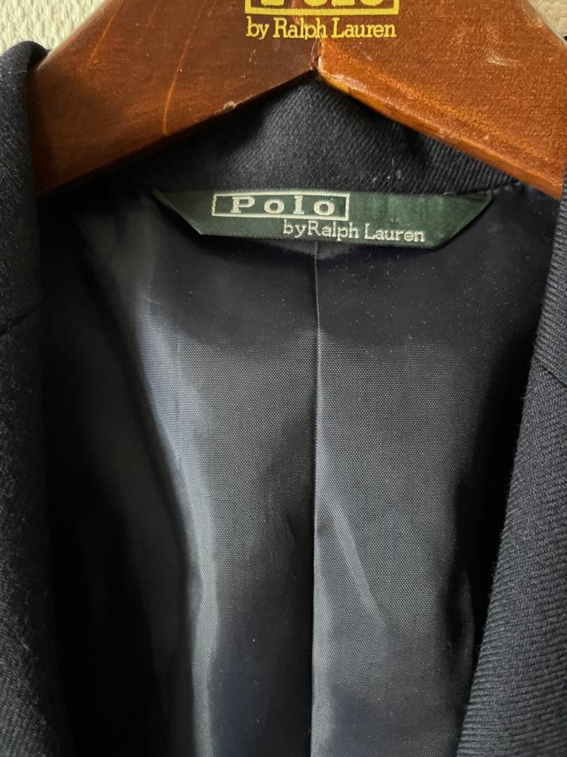専用 Ralph Lauren 紺色金ボタンジャケット ピノキオ　グレーパンツ