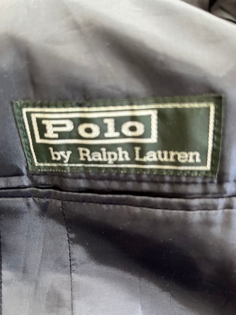 専用 Ralph Lauren 紺色金ボタンジャケット ピノキオ　グレーパンツ