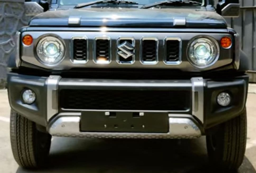 スズキ純正ジムニーシエラノマド JB74JC74 フロントバンパー ガーニッシュ