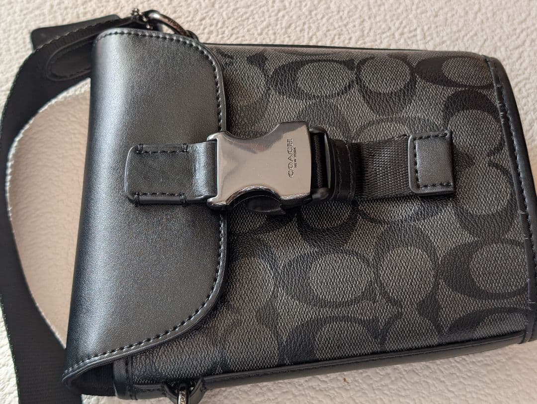 美品 COACH コーチ ショルダーバッグ C3134 QBCHR