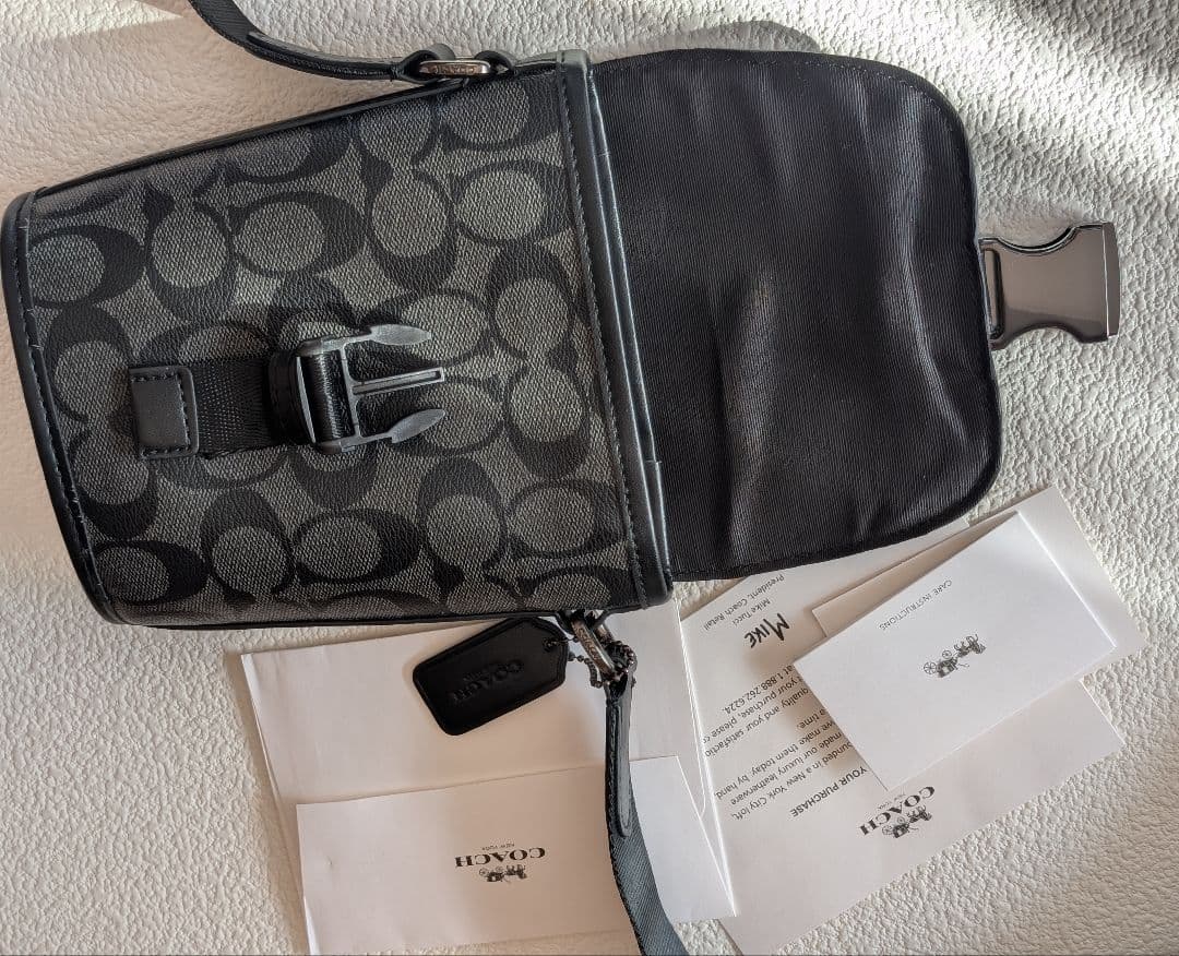 美品 COACH コーチ ショルダーバッグ C3134 QBCHR