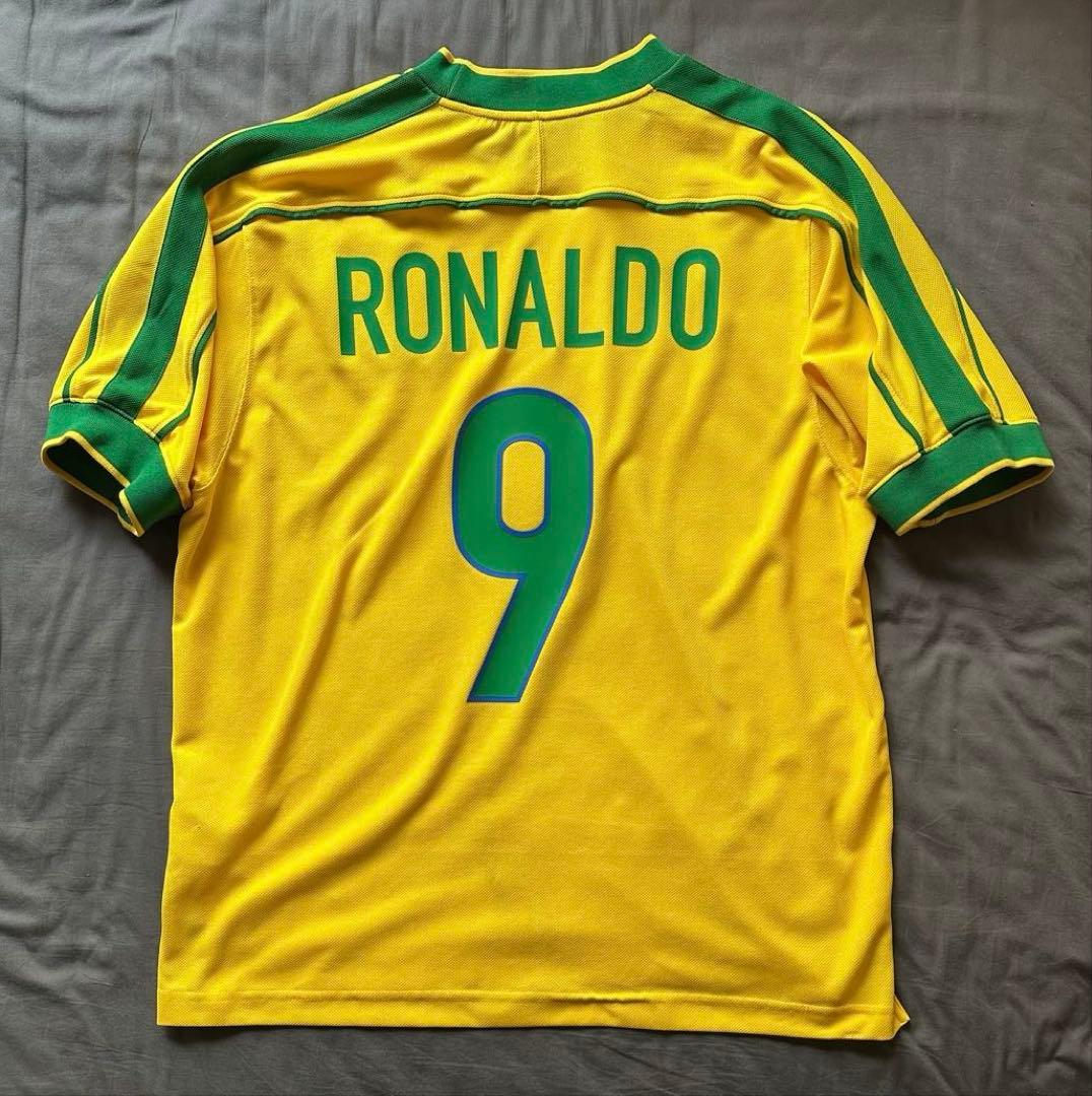 1998年ブラジル代表　ユニフォーム　ロナウド　M