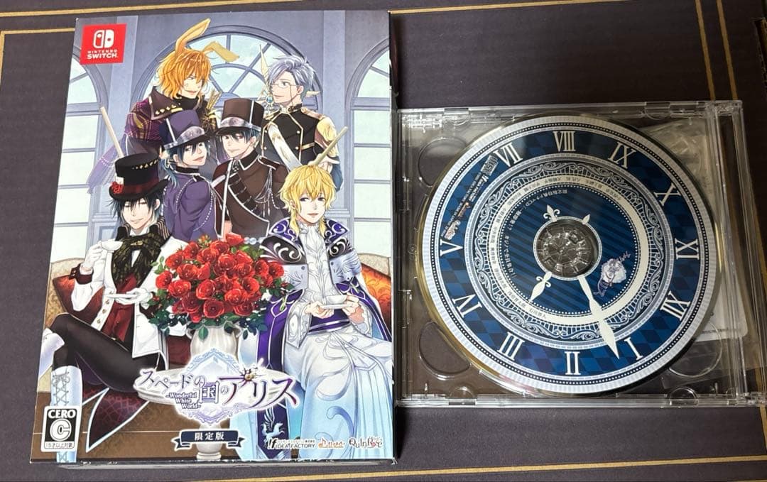 【美品/限定版】スペードの国のアリス　wonderful white world