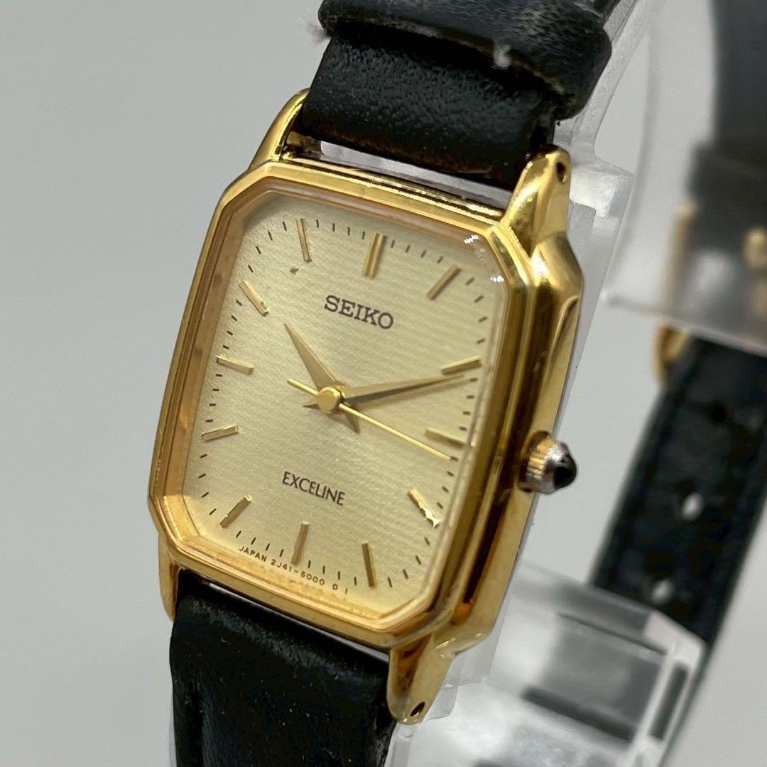 新品電池✨️SEIKO 腕時計 エクシーヌ クオーツ