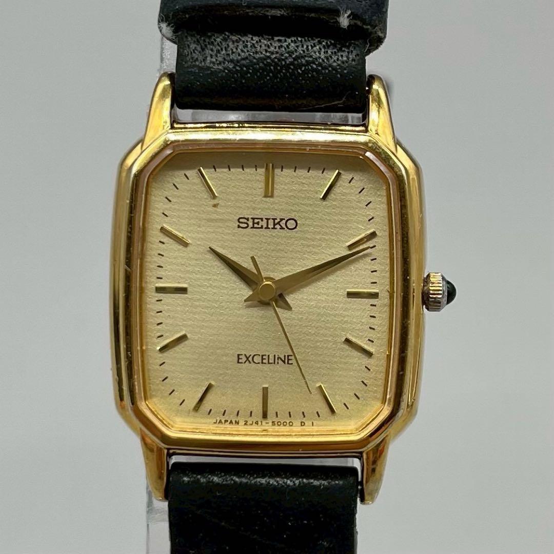 新品電池✨️SEIKO 腕時計 エクシーヌ クオーツ