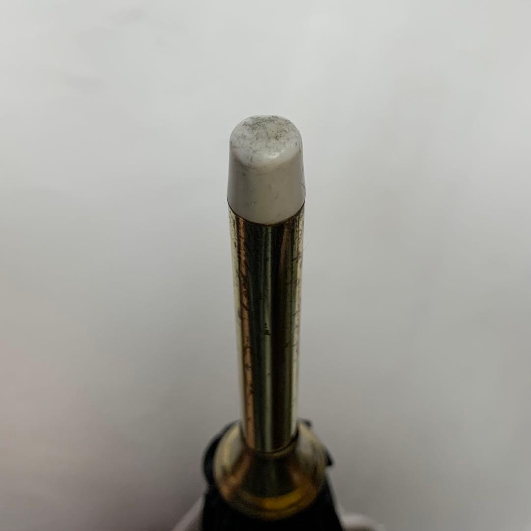 ギィドゥジャン雨晴日傘フランス製黒×白リボン付き晴雨兼用長傘生地張り替え済み