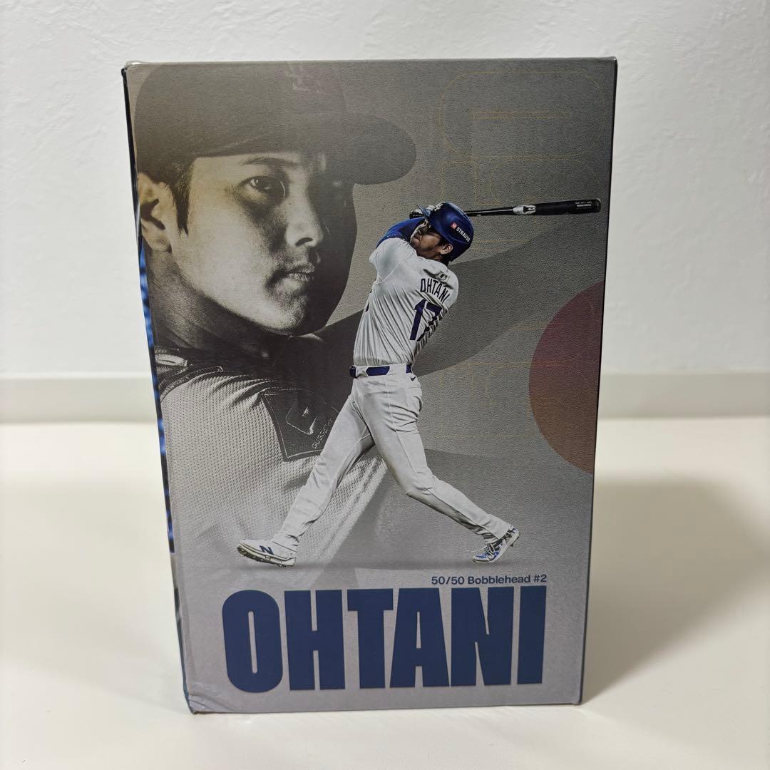 (値下げ中)【非売品】大谷翔平 ボブルヘッド 50/50 バッティングモデル