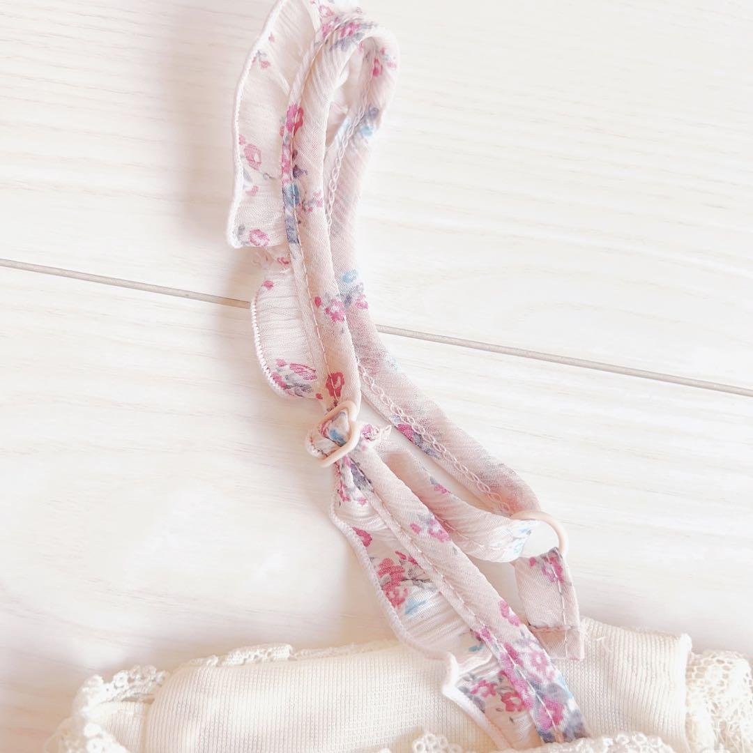 axes femme LIZLISA系 花柄トップス＊リボン