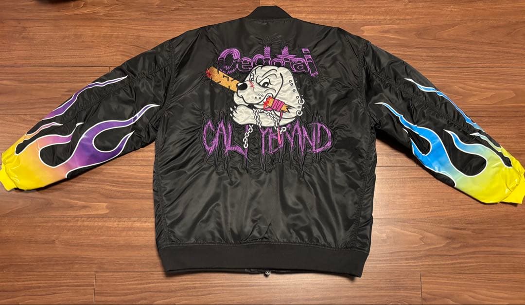 GALFY x OED コラボ KUGI BAT MA-1