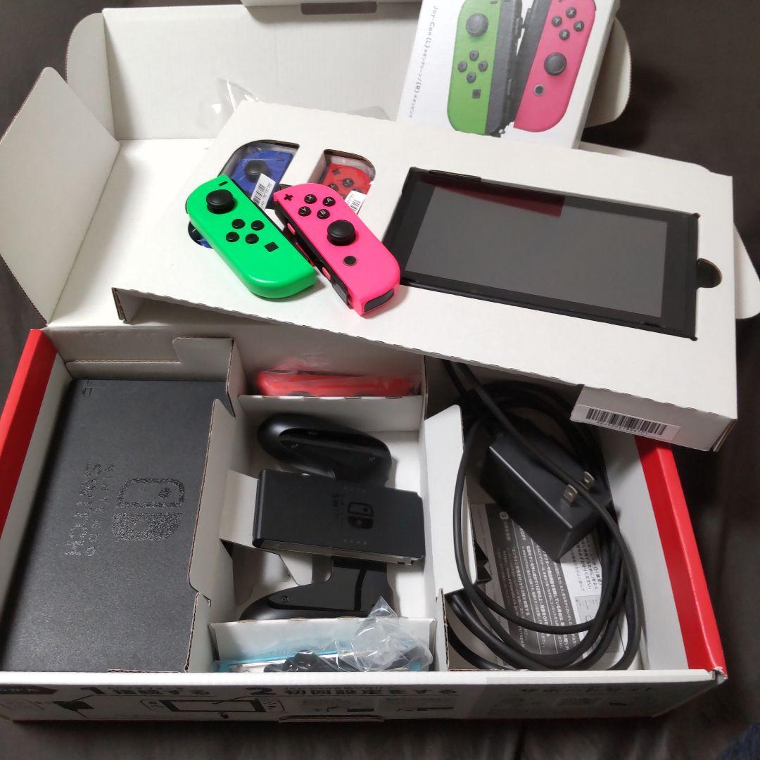 Switchストア限定版+Joy-Con2本+ポケモンアルセウス+リングフィット