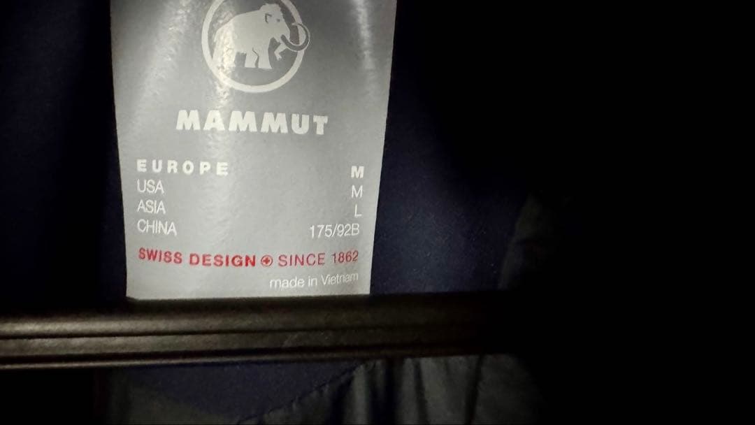 【美品】MAMMUT ストーニー ハードシェル サーモ JKT アジアLサイズ