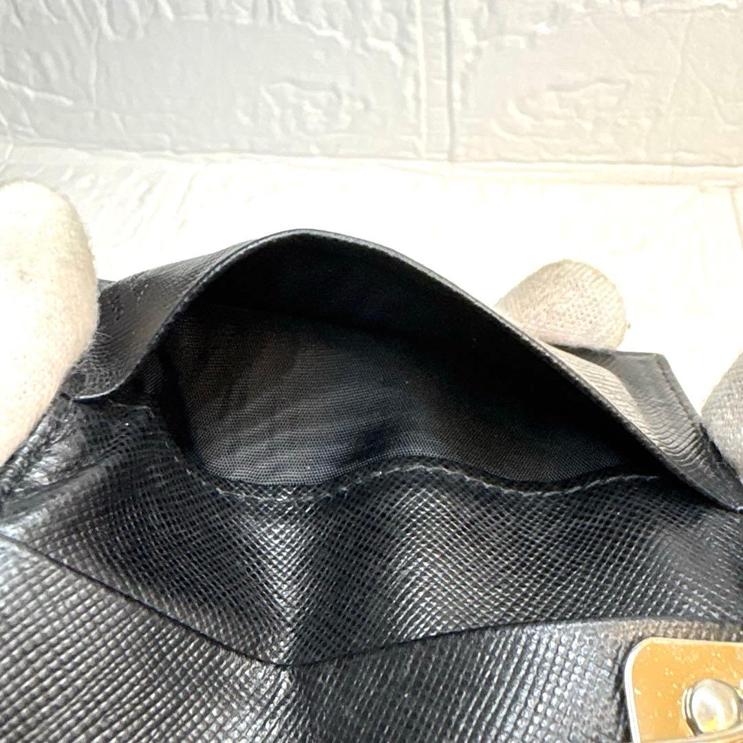 PRADA 6連キーケースブラック ナイロン