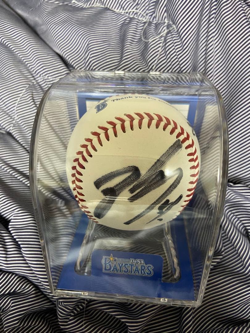 最終値下げ‼️横浜ベイスターズ宮崎選手投げ入れサイン入りボール