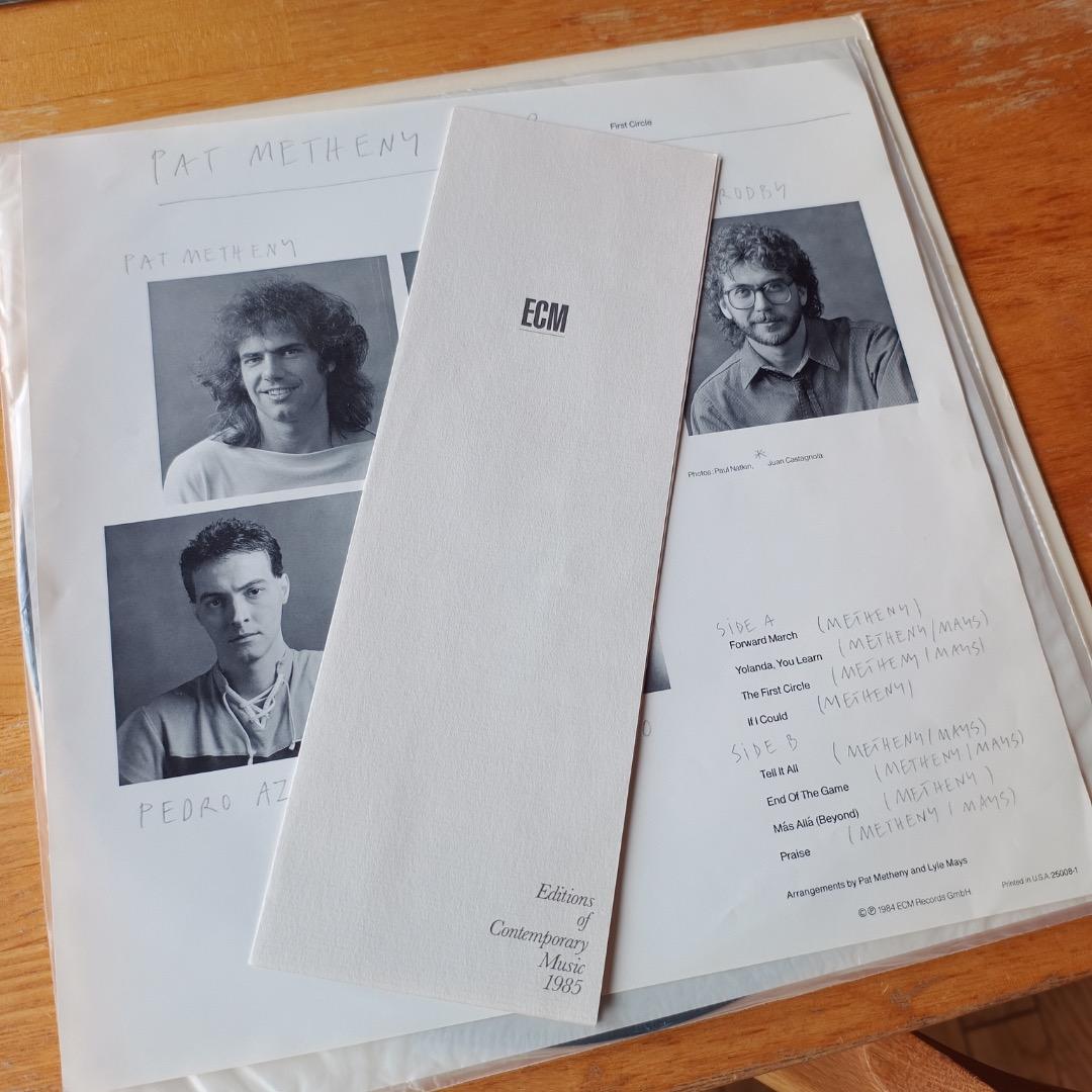 First Circle(米盤LP）/Pat Metheny Group