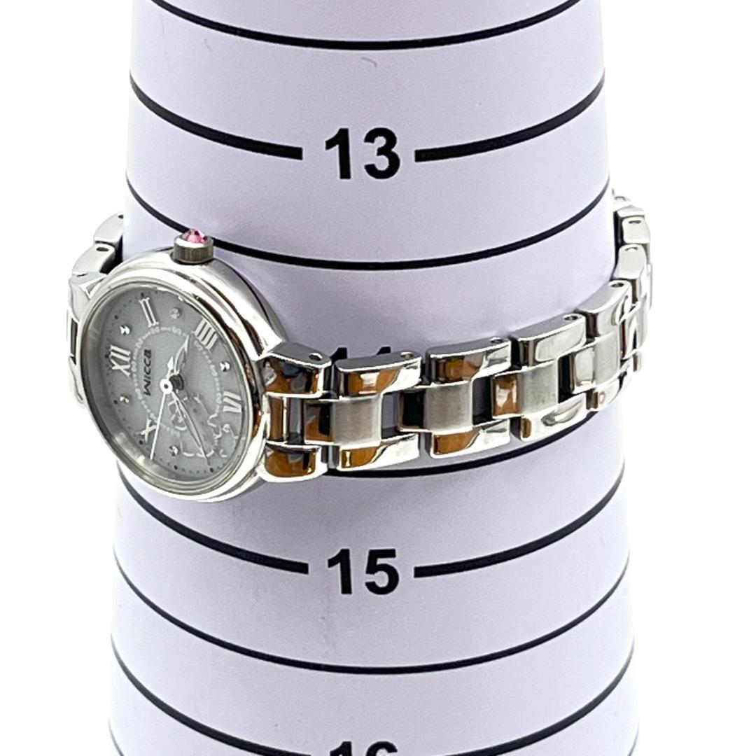 美品 シチズン Wicca ハローキティ 限定 レディース ソーラー時計