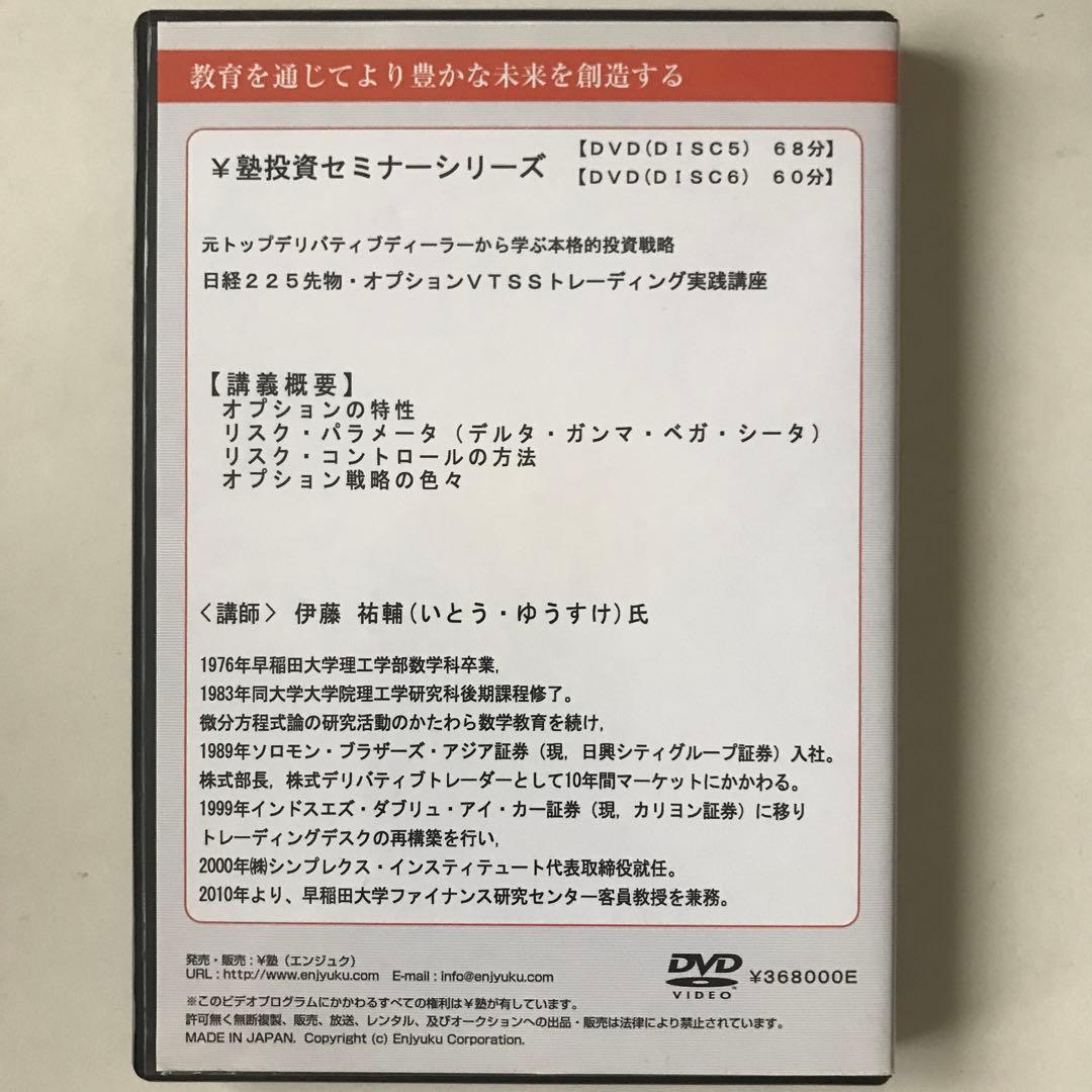 日経225先物・オプション VTSSトレーディング実践講座