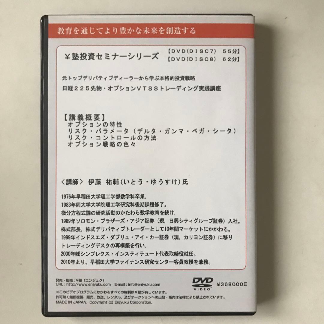 日経225先物・オプション VTSSトレーディング実践講座