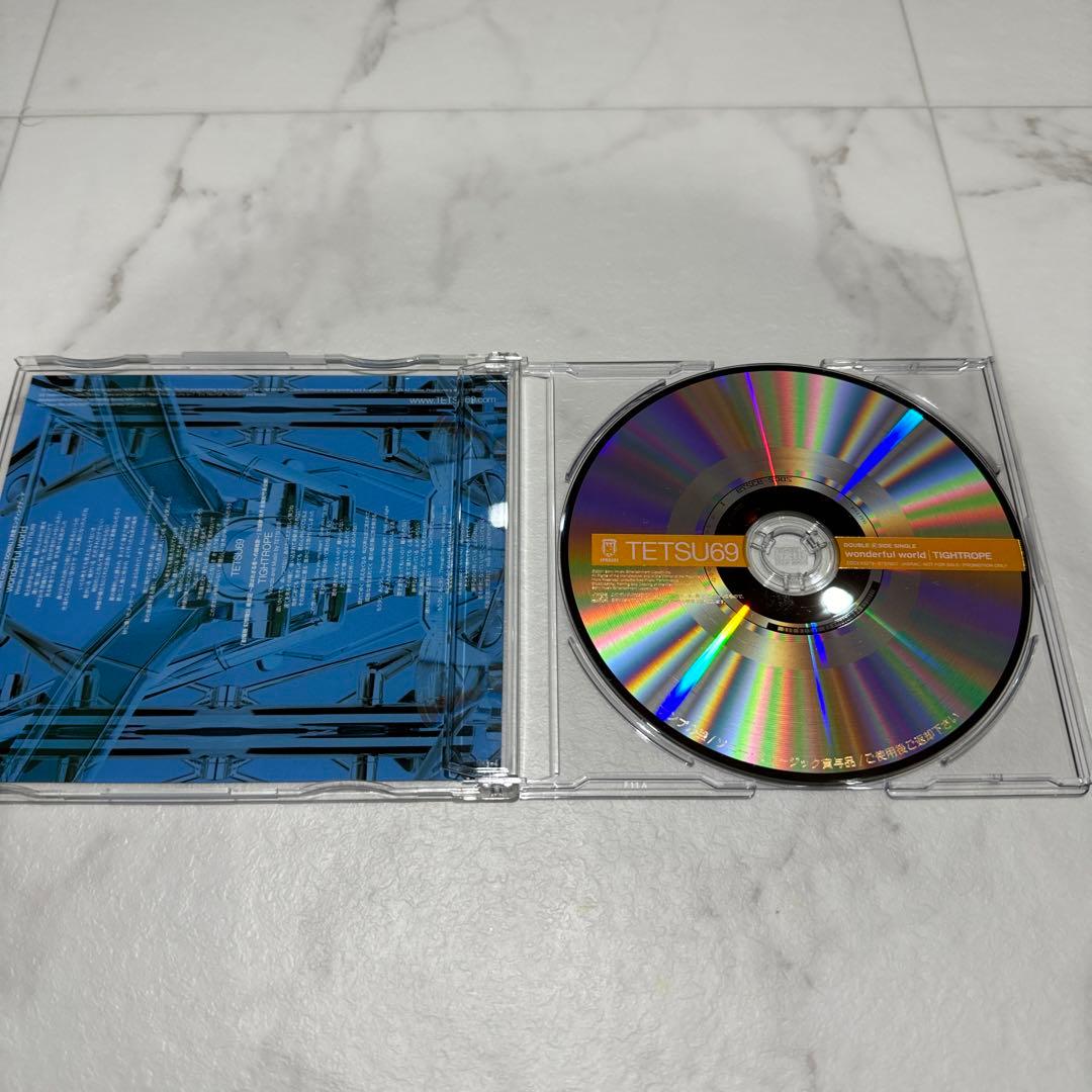 非売品CD プロモ盤 TETSU69 wonderful world ラルク
