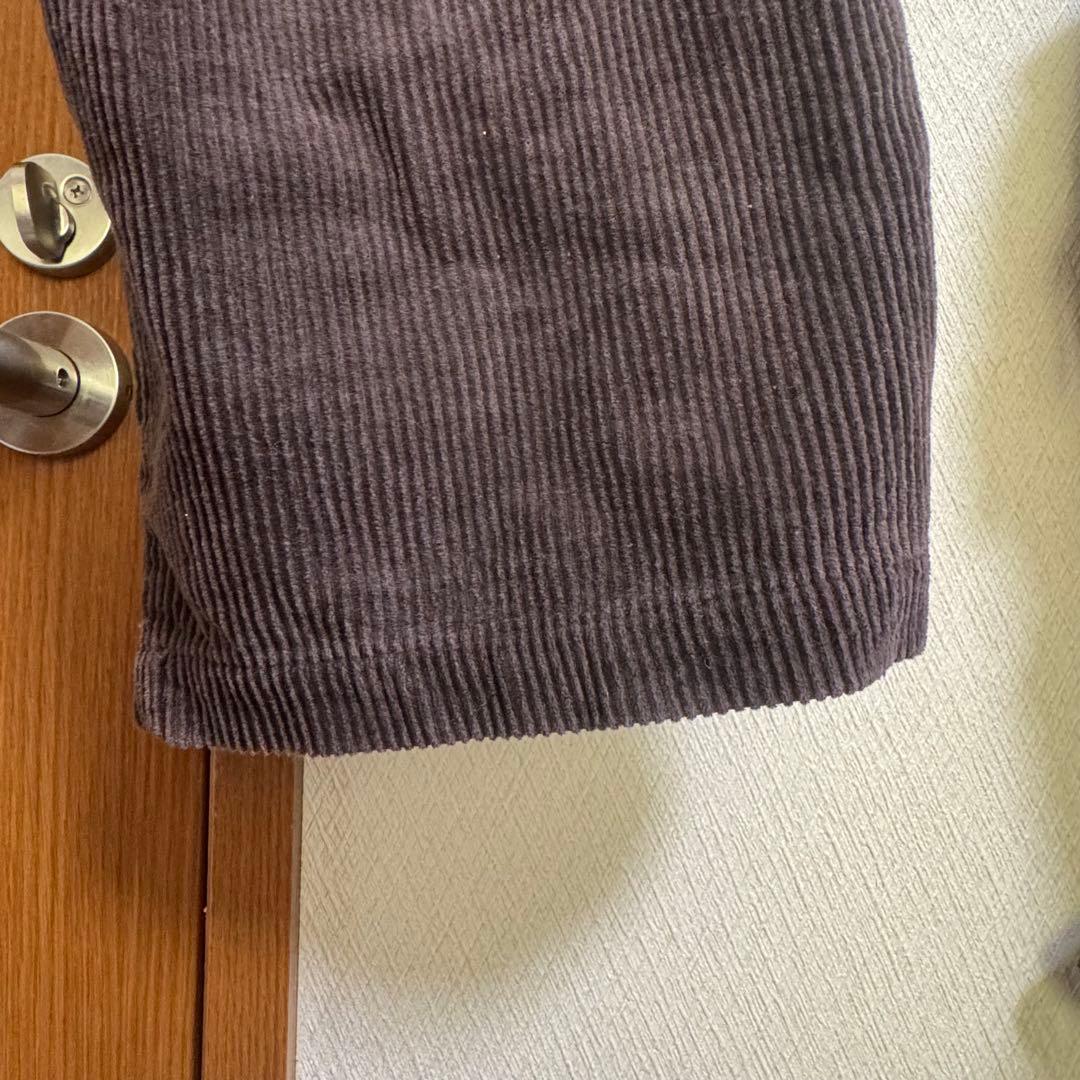 CLEL アンティークデザイン コーデュロイスラックスパンツ　ブラウンxs