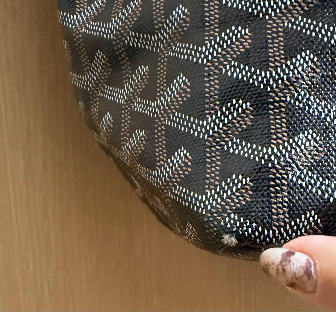 ゴヤール　サンルイPM トートバック　ブラック