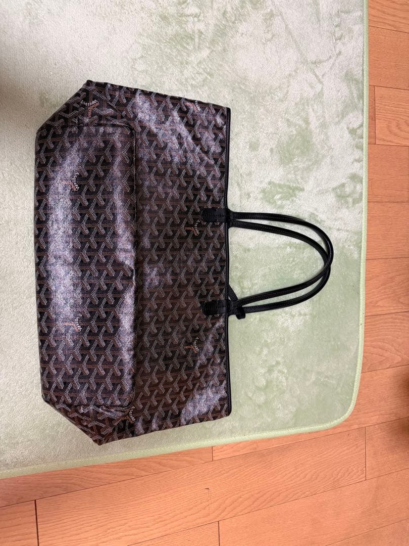 ゴヤール　サンルイPM トートバック　ブラック