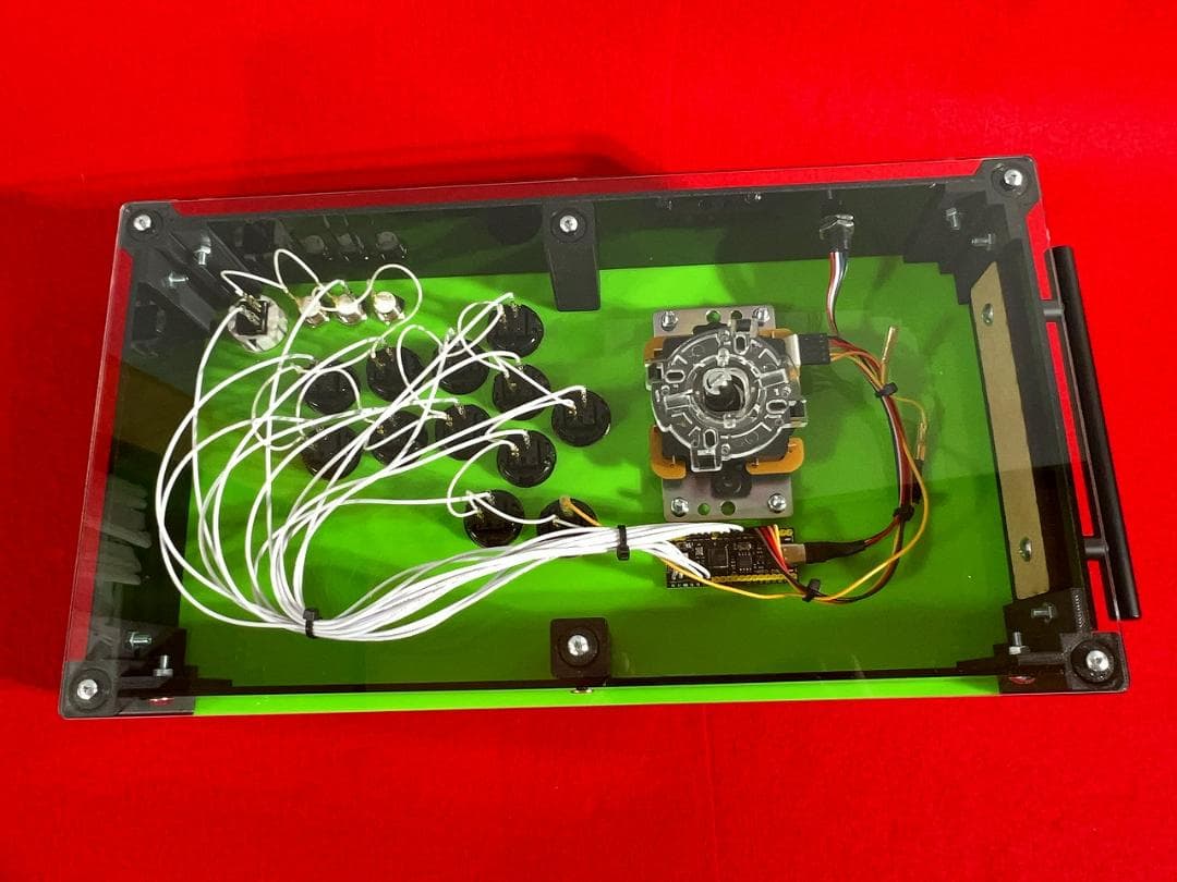 右手24mm仕様 アーケードコントローラー 鵤-ikaruga-