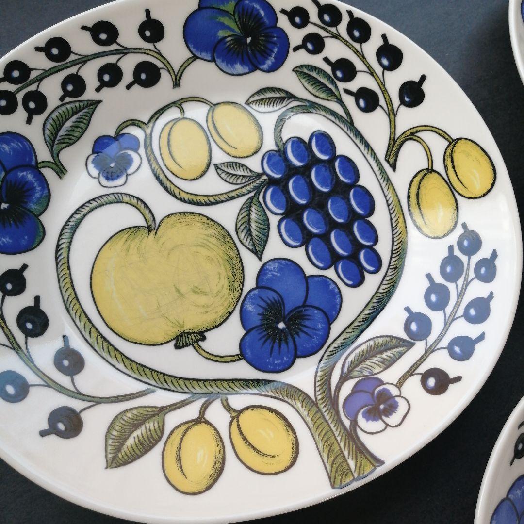 アラビア　カラーパラティッシ　オーバル型　５枚セット