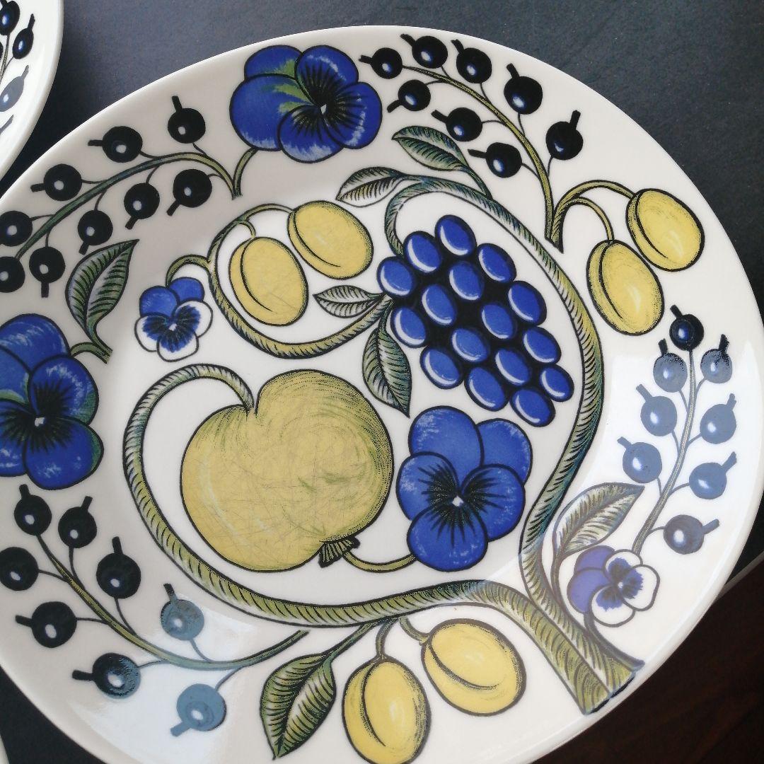 アラビア　カラーパラティッシ　オーバル型　５枚セット