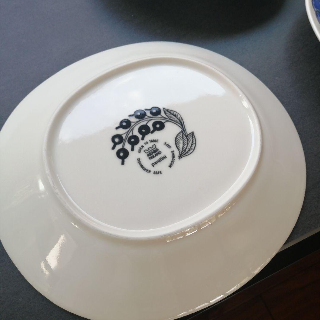 アラビア　カラーパラティッシ　オーバル型　５枚セット