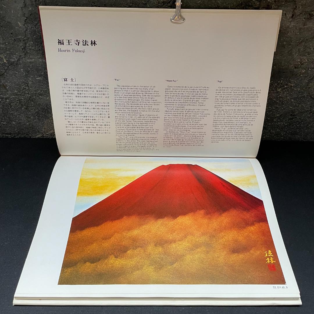 現代日本美術展 作品集 図録 アサヒ画廊発行 1976 サンパウロ美術館 希少