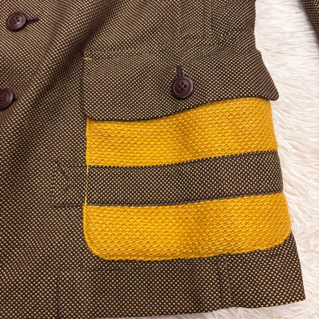 美品✨イッセイミヤケ　ISSEY MIYAKE コート　ジャケット　カーキ