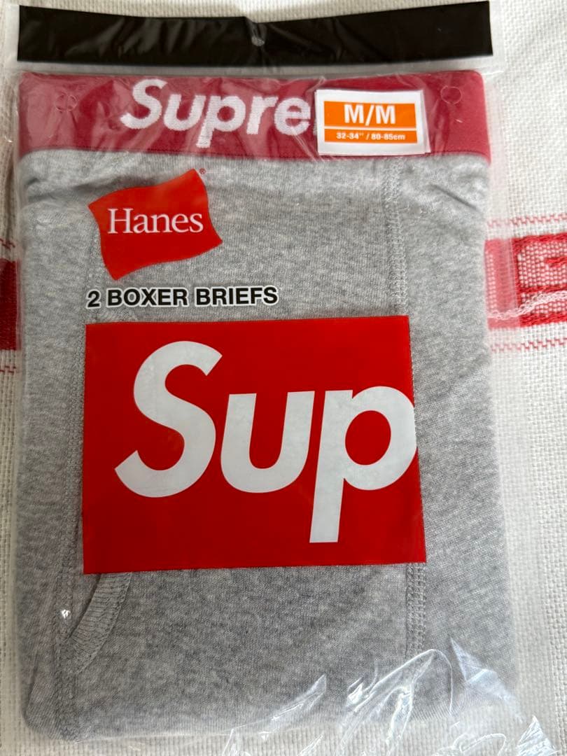 下着・アンダーウェア Supreme Hanes Boxer Briefs 2 Pack M