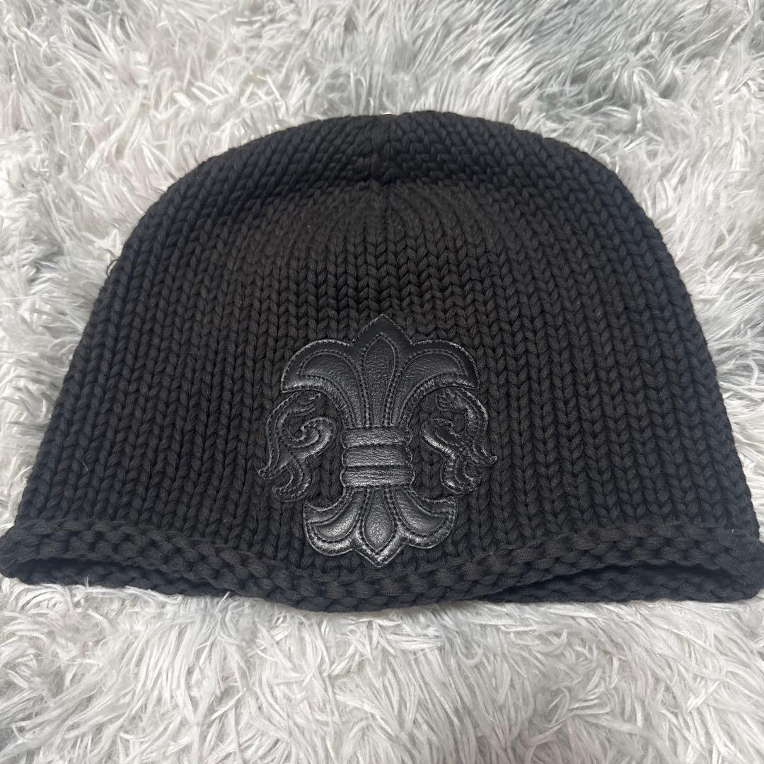 クロムハーツ　ニット帽　ビーニー　カシミア