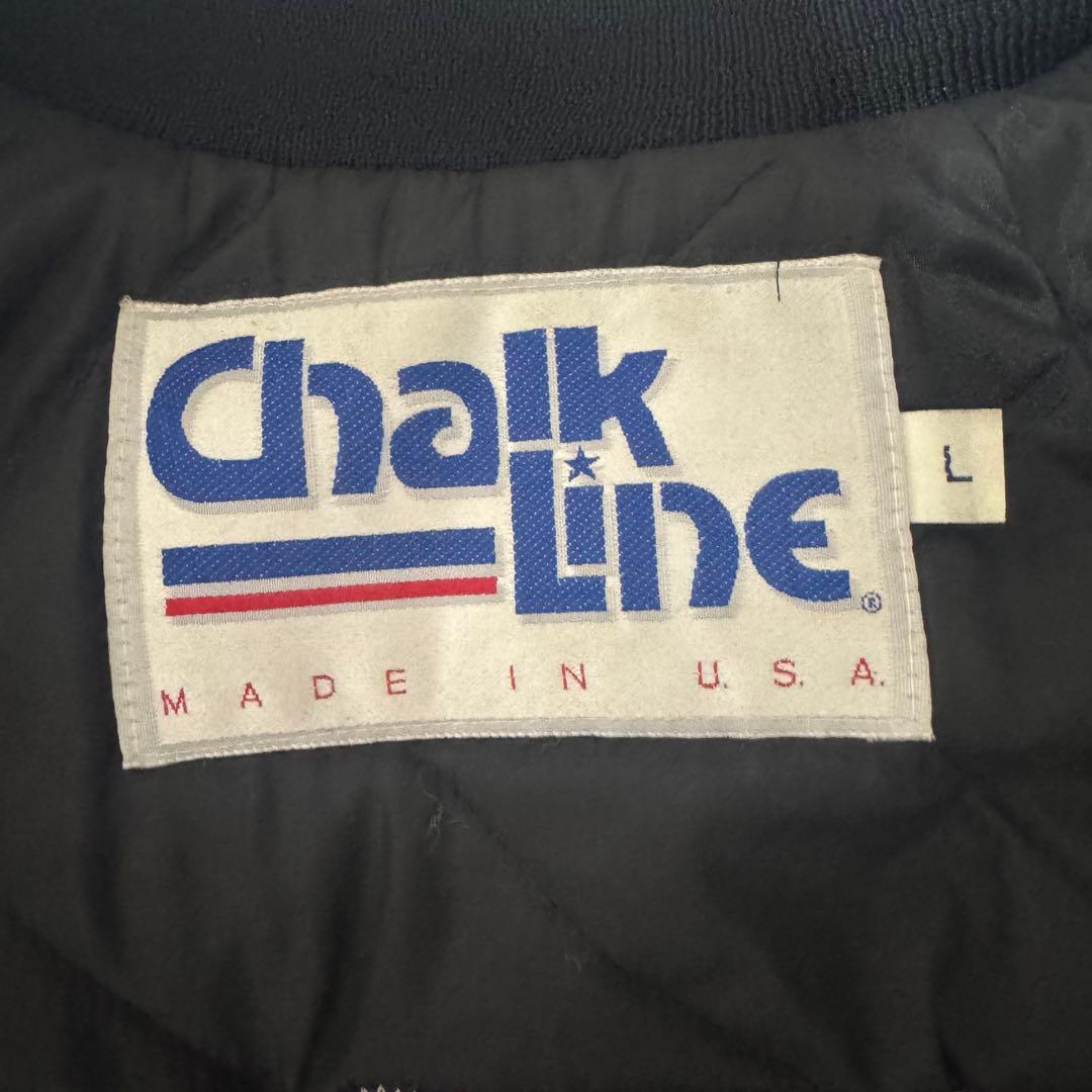 H*5様 RAIDERS ChalkLineスタジャン レイダース NFL US