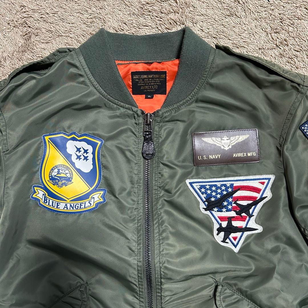 AVIREX アヴィレックス　L-2A ブルーエンジェルス