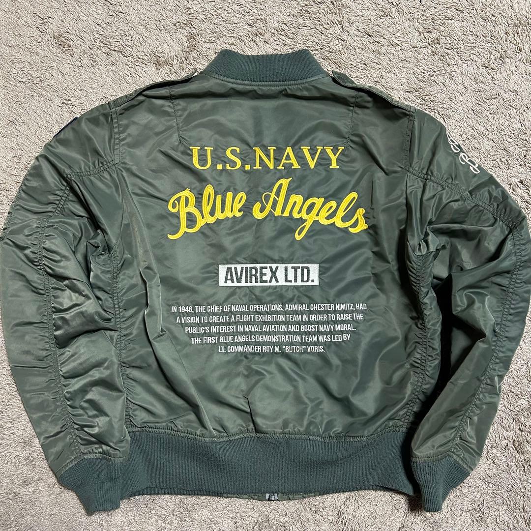AVIREX アヴィレックス　L-2A ブルーエンジェルス