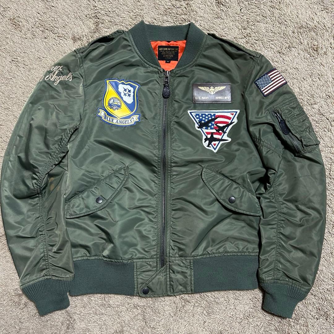 AVIREX アヴィレックス　L-2A ブルーエンジェルス