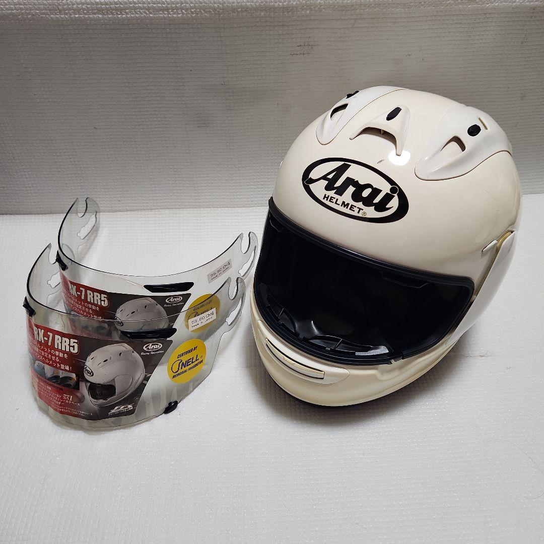 【処分】アライ Arai RX-7 RR5 フルフェイス ヘルメット 59-60