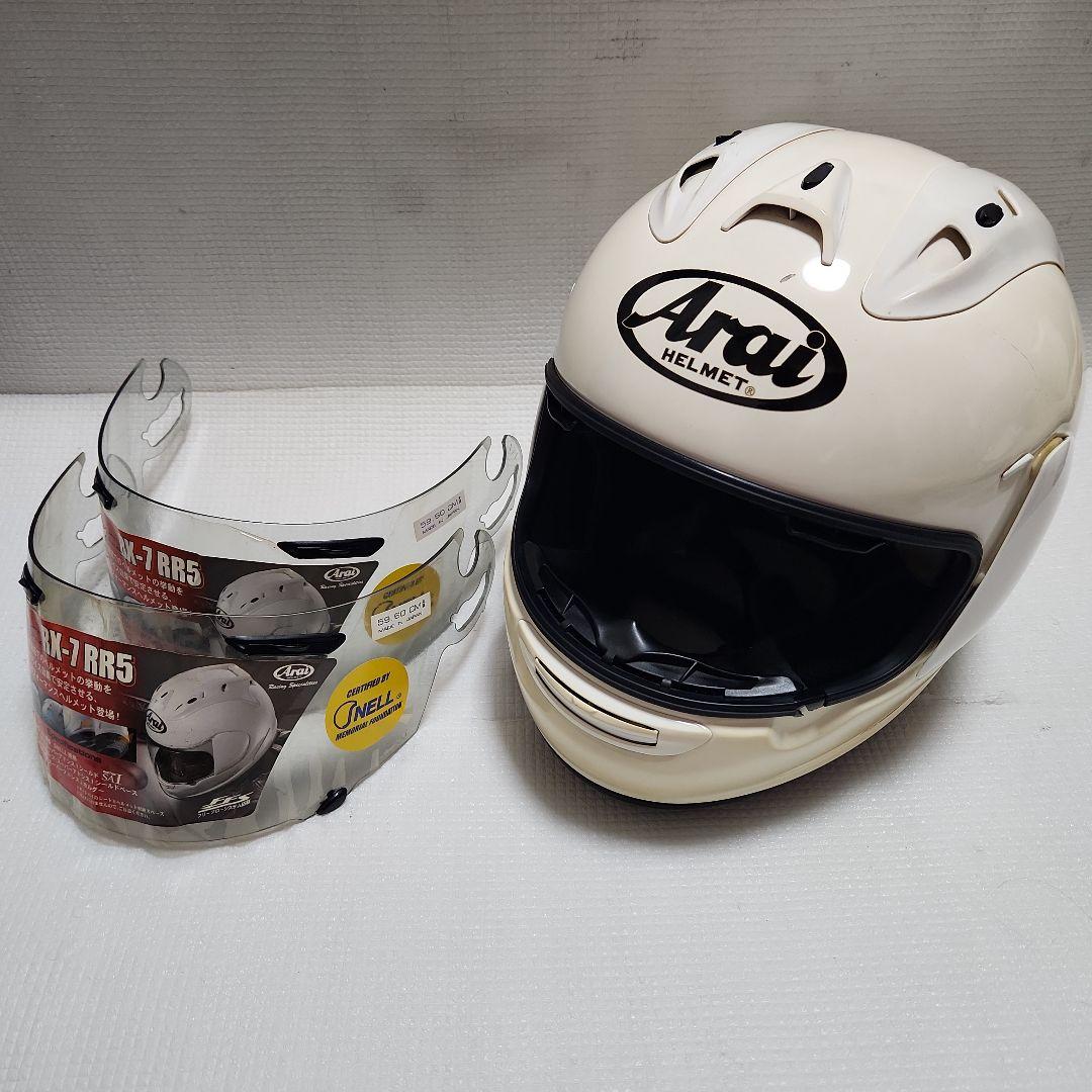 【処分】アライ Arai RX-7 RR5 フルフェイス ヘルメット 59-60