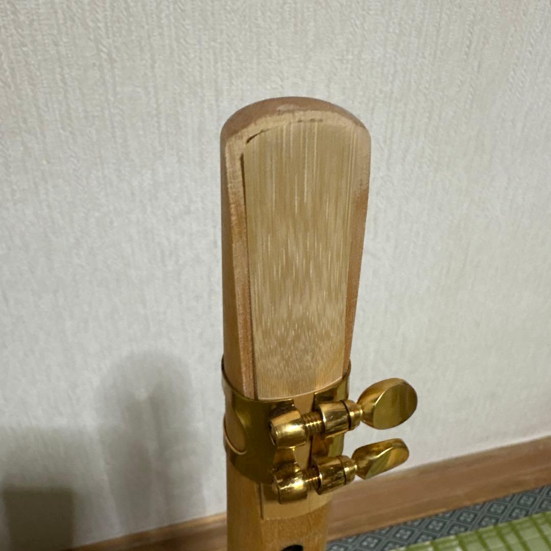 カメレオン　ウッドサックス　管楽器　笛　サックス　民族楽器　リガーチャ